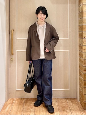 「Airpapel（エアパペル）のアイテム」を使った、ちぐささん（レディース・158cm）の春コーディネート