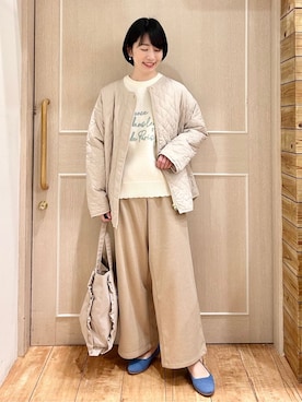 ちぐささん(レディース・158cm)の冬コーディネート