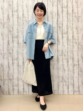 ちぐささん(レディース・158cm)の夏コーディネート