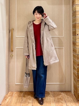 ちぐささん（レディース・158cm）の冬コーディネート