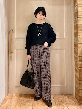 ちぐささん（レディース・158cm）の冬コーディネート