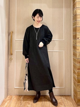 ちぐささん(レディース・158cm)の冬コーディネート