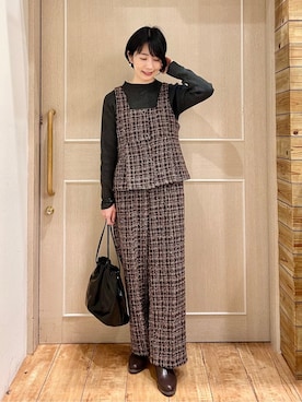 ちぐささん（レディース・158cm）の冬コーディネート