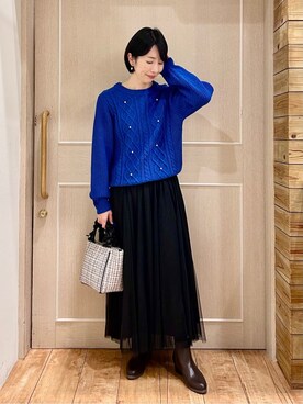 ちぐささん（レディース・158cm）の冬コーディネート