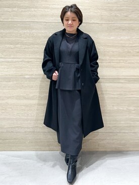 OPAQUE.CLIP カシミヤブレンドウールチェスターコート カシミヤブレンドウールチェスターコートを使った人気ファッション