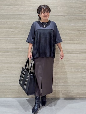 NAMIさん（レディース・152cm）の秋コーディネート