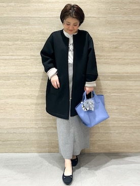 NAMIさん(レディース・152cm)の冬コーディネート