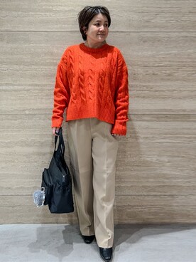 NAMIさん(レディース・152cm)の冬コーディネート