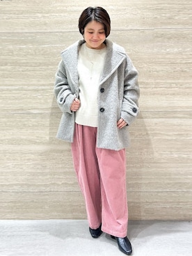 NAMIさん（レディース・152cm）の冬コーディネート