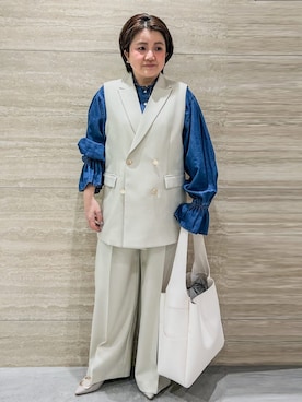NAMIさん（レディース・152cm）の冬コーディネート