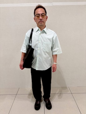 「Ray-Ban（レイバン）のアイテム」を使った、k-kさん（メンズ・162cm）の夏コーディネート