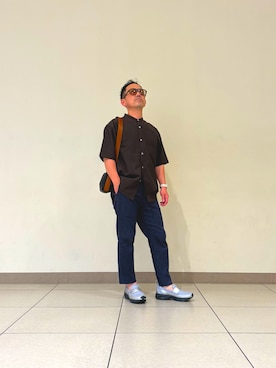 「GLOBAL WORK（グローバルワーク）のアイテム」を使った、k-kさん（メンズ・162cm）の夏コーディネート