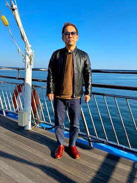 「Danner（ダナー）のアイテム」を使った、k-kさん（メンズ・162cm）の春コーディネート