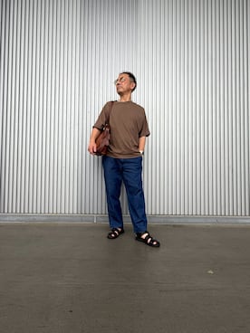 「COACH（コーチ）のアイテム」を使った、k-kさん（メンズ・162cm）の夏コーディネート