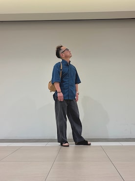 「Tudor（チュードル）のアイテム」を使った、k-kさん（メンズ・162cm）の夏コーディネート