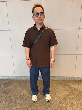 「Ray-Ban（レイバン）のアイテム」を使った、k-kさん（メンズ・162cm）の夏コーディネート