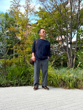 「UNITED ARROWS（ユナイテッドアローズ）のアイテム」を使った、k-kさん（メンズ・162cm）の秋コーディネート
