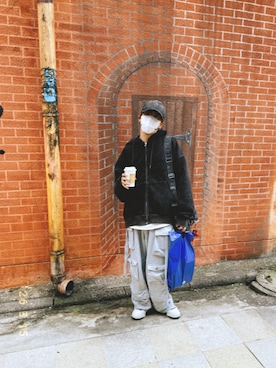 「ADRER（アドラー）のアイテム（バッグ）」を使った、Kaitoさん（メンズ・168cm）の春コーディネート