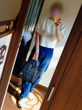 「PORTER（ポーター）のアイテム」を使った、ikasumiringoさん（レディース・158cm）の夏コーディネート