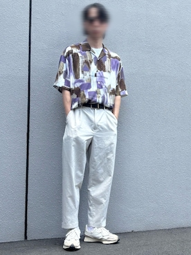 「SOFTHYPHEN（ソフトハイフン）のアイテム」を使った、Sinkiさん（メンズ・171cm）の夏コーディネート
