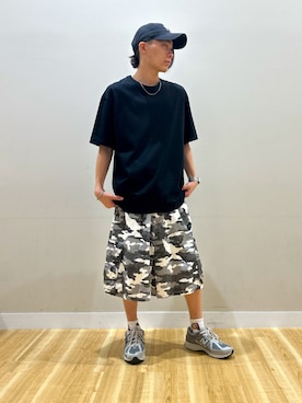 「LOTTO（ロット）のアイテム」を使った、ituさん（メンズ・166cm）の夏コーディネート