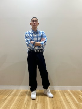 ituさん（メンズ・166cm）の春コーディネート