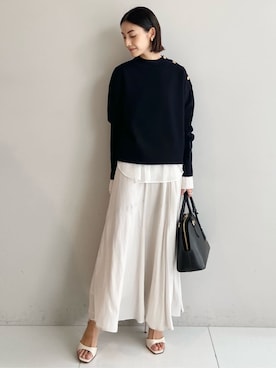 「UNTITLED（アンタイトル）のアイテム」を使った、wos59206さん（レディース・157cm）の冬コーディネート