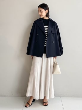 「UNTITLED（アンタイトル）のアイテム（バッグ）」を使った、wos59206さん（レディース・157cm）の冬コーディネート