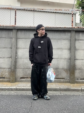 「PRANK PROJECT（プランクプロジェクト）のアイテム」を使った、まいたけさん（メンズ・169cm）の春コーディネート