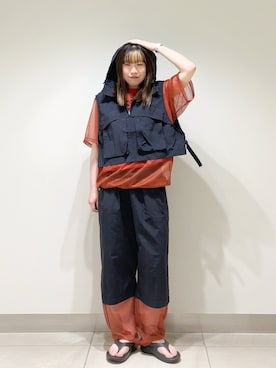 NAKANOさん（レディース・158cm）の夏コーディネート