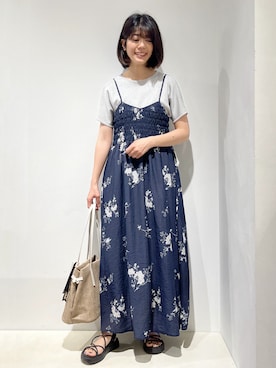 「grove（グローブ）のアイテム」を使った、fjhr26さん（レディース・155cm）の夏コーディネート