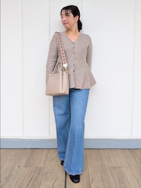 「LOWELL things（ロウェル　シングス）のアイテム」を使った、HATTORIさん（レディース・155cm）の秋コーディネート