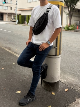 「ALTROSE（アルトローズ）のアイテム」を使った、09281990さん（メンズ・183cm）の秋コーディネート