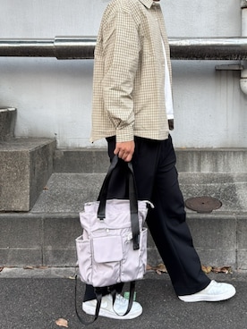 「ALTROSE（アルトローズ）のアイテム」を使った、09281990さん（メンズ・183cm）の秋コーディネート