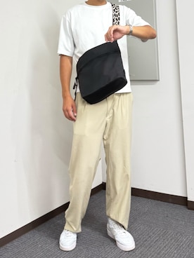 「ALTROSE（アルトローズ）のアイテム」を使った、09281990さん（メンズ・183cm）の夏コーディネート