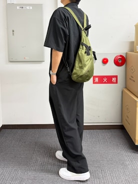 「ALTROSE（アルトローズ）のアイテム」を使った、09281990さん（メンズ・183cm）の夏コーディネート