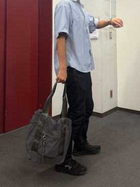 「ALTROSE（アルトローズ）のアイテム」を使った、09281990さん（メンズ・183cm）の秋コーディネート
