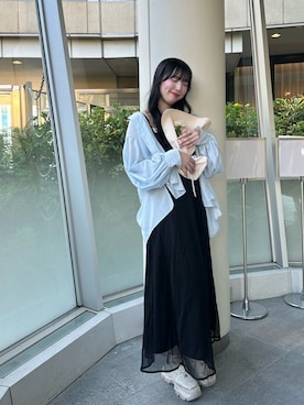 「RANDA（ランダ）のアイテム（シューズ）」を使った、Riku.さん（レディース・167cm）の秋コーディネート