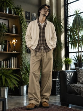 「KLEMAN（クレマン）のアイテム」を使った、toshiyaさん（メンズ・173cm）の秋コーディネート