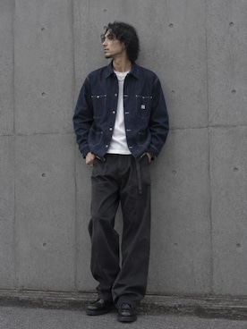 「Lee（リー）のアイテム」を使った、toshiyaさん（メンズ・173cm）の秋コーディネート