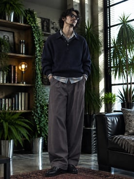 「ROOPTOKYO（ループトウキョウ）のアイテム」を使った、toshiyaさん（メンズ・173cm）の秋コーディネート