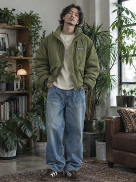 「BIG MAC（ビッグマック）のアイテム」を使った、toshiyaさん（メンズ・173cm）の秋コーディネート