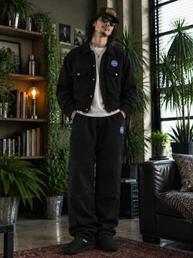 「BRIXTON(ブリクストン)のアイテム」を使った、toshiyaさん(メンズ・173cm)の秋コーディネート