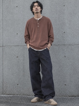 「Akashic Tree（アカシックツリー）のアイテム」を使った、toshiyaさん（メンズ・173cm）の秋コーディネート