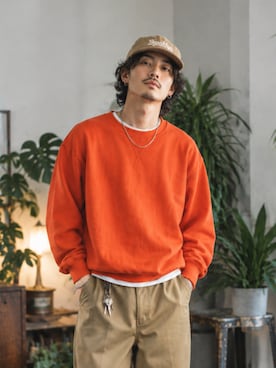 「Chick（チック）のアイテム」を使った、toshiyaさん（メンズ・173cm）の秋コーディネート