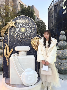 「ワントーンコーデ」｜ありさん（レディース・164cm）の冬コーディネート