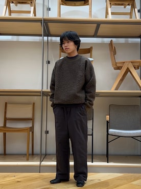 佐々木優太さん（メンズ・160cm）の冬コーディネート