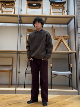 佐々木優太さん（メンズ・160cm）の冬コーディネート