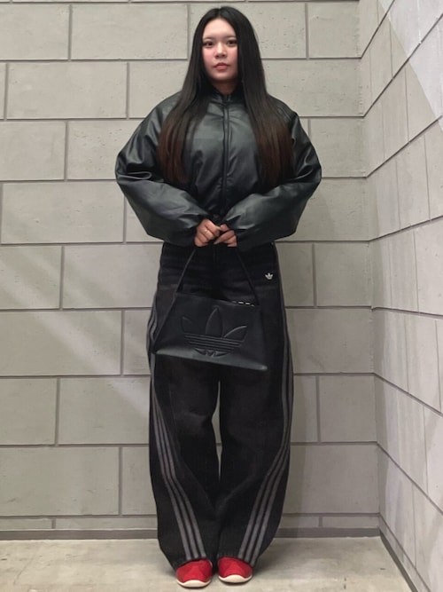 セール】プレザー ボンバー 合成ダウンジャケット / アディダス