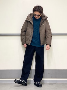 OMI3さん(メンズ・180cm)の冬コーディネート